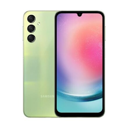 Smartphone Samsung Galaxy A24, 128GB, 4GB RAM, Tela Infinita de 6.5" Dual Chip Verde Lima - Webiishop