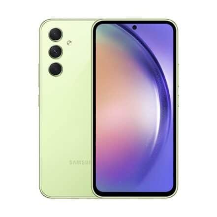 Smartphone Samsung Galaxy A54 5G 256GB 8GB RAM Tela 6.4'' Câmera Tripla de até 50MP + Selfie 32MP - Verde Lima - Webiishop