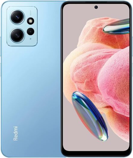 Smartphone Xiaomi Note 12 4G 128GB - 8GB Ram (Versao Global) (Ice Blue) - Webiishop