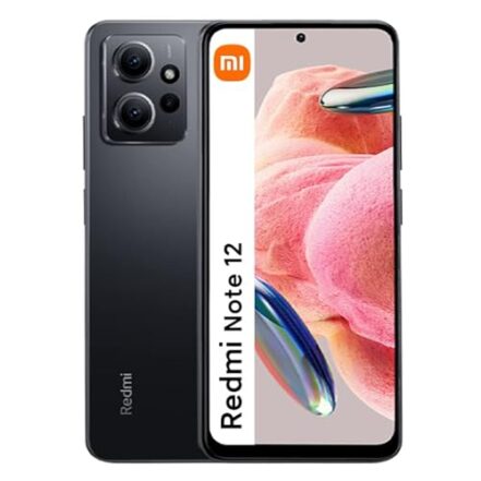 Smartphone Xiaomi Note 12 4G 256GB - 8GB Ram (Versao Global) (Onyx Gray) - Webiishop