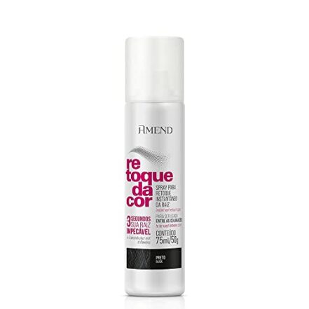 Spray Amend Retoque da Cor Preto 75ml - Webiishop