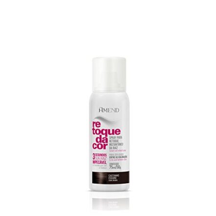 Spray Para Retoque Instantneo da Raiz, Amend, Castanho Escuro, 75 ml - Webiishop