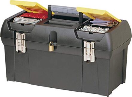 Stanley Caixa Organizadora, com Feixos Metálicos, Ideal para Tranportar e Organizar Ferramentas, 1/4 Pol - Webiishop