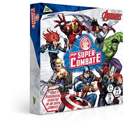 Super Combate - Os Vingadores - Jogo de Tabuleiro - Toyster Brinquedos - Webiishop