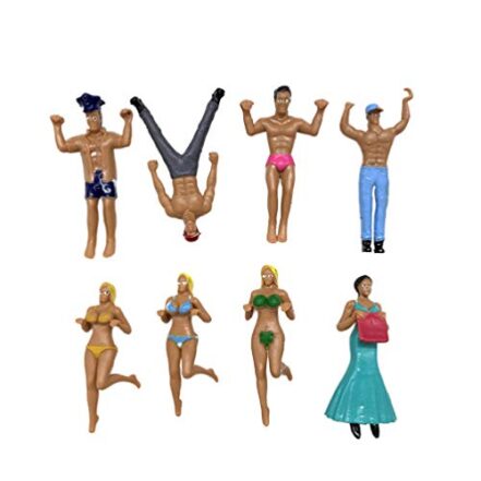 TOYANDONA Pingentes de taça de vinho, marcadores de bebida, ornamento pendurado, identificação, copo, estatuetas de ação, bonecos, amigos, para coquetel, casamento, mininatura, topo de bolo - Webiishop