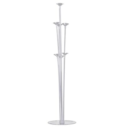 Tainrunse Kit de suporte de coluna de balão de 8 tubos para exibição de balões suporte de coluna para chá de bebê casamento decoração de aniversário suporte de balão para chão ou mesa decoração de festa de Natal 1 conjunto - Webiishop