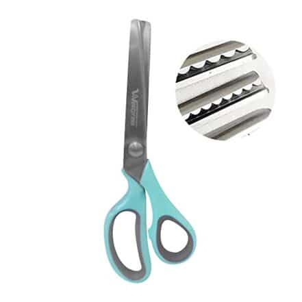 Tesoura Escalope Profissional Artesanato Tecido Papel Eva - Webiishop