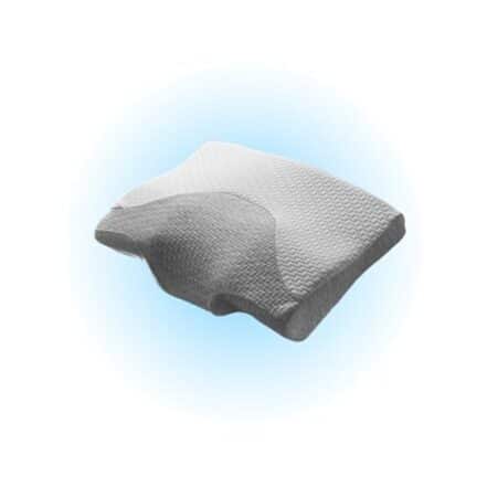Travesseiro Cervical Ortopédico - BLUUE SLEEP - Com Tecnologia de Grafeno Para Alívio de Dores nas Costas, lombar e Pescoço. Combate a insônia e o ronco. - Webiishop