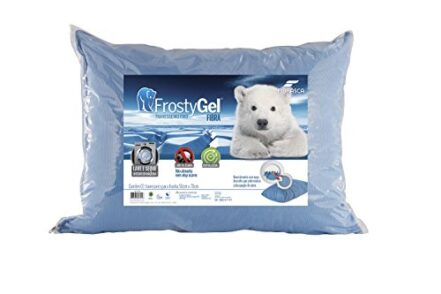 Travesseiro Frostygel, Fibra Enchimento, 50x70 cm, Azul, Fibrasca - Webiishop