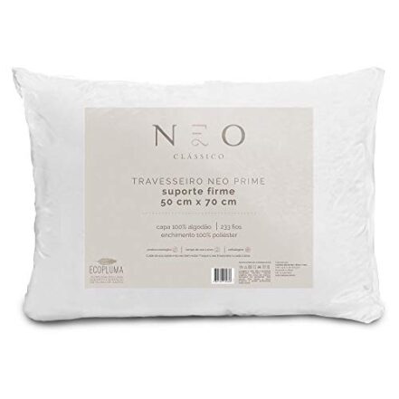 Travesseiro Neo Prime 233 Fios 50X70 Suporte Firme Cores Sortidas - Webiishop