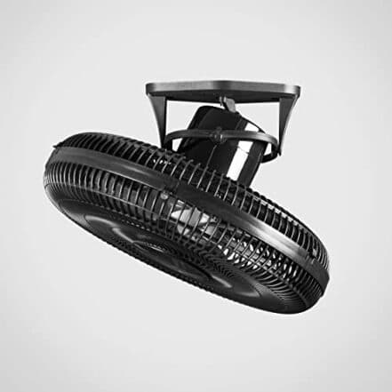 Venti-Delta VENTILADOR DE TETO PREMIUM 360 PRETO 50 CM GRADE PLASTICO BIVOLT - Webiishop