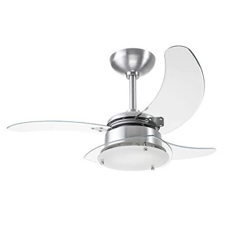 Ventilador Chanceler 110/127V 3P, Tron, Alumínio Escovado - Webiishop