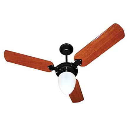 Ventilador Pera New 110/127V 3P, Tron, Preto/Mogno - Webiishop