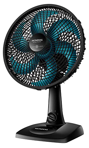 Ventilador de Mesa Mondial 110V, 30cm, 6 pás, Super Power - VSP-30-AP - Webiishop