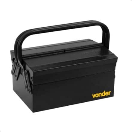Vonder Caixa Metálica Para Ferramentas Com 3 Gavetas 30 X 19 X 16 Cm Vdo2578 - Webiishop