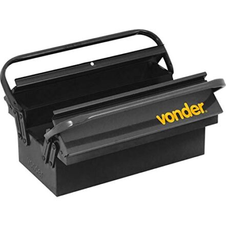 Vonder Caixa Metálica Para Ferramentas Com 3 Gavetas 40 X 19 X 16 Cm - Webiishop