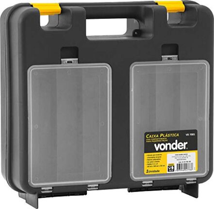 Vonder Caixa Para Ferramentas Plástica 34 0 Cm X 34 0 Cm X 13 0 Cm Vd 7001 - Webiishop