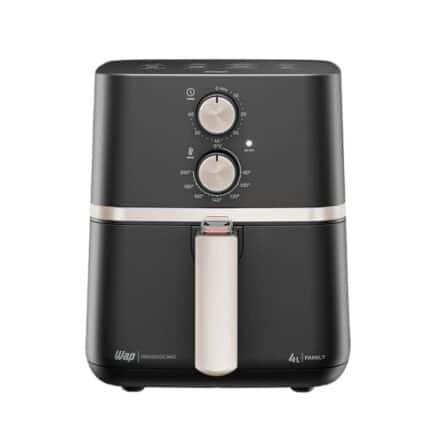 WAP Fritadeira Elétrica Air Fryer com Duplo Revestimento Antiaderente, Aviso Sonoro e Temperatura Ajustável 1500W Assa, Cozinha e Frita WAP AIRFRY Family 4L 127V - Webiishop