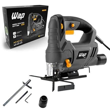WAP Serra Tico Tico 800W ESTT 800 Ferramenta para Cortes Detalhados e Curvos em Madeira Metal e Plástico 220V - Webiishop
