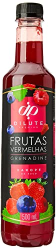 Xarope Dilute, Frutas Vermelhas, 500 Ml - Webiishop