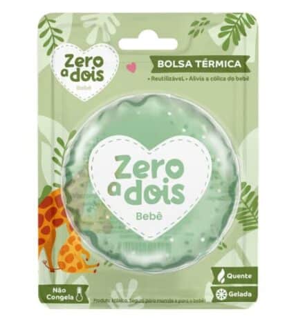 Zero a dois Bolsa Térmica Para Bebê Alivia A Cólica Com Blister Verde - Webiishop