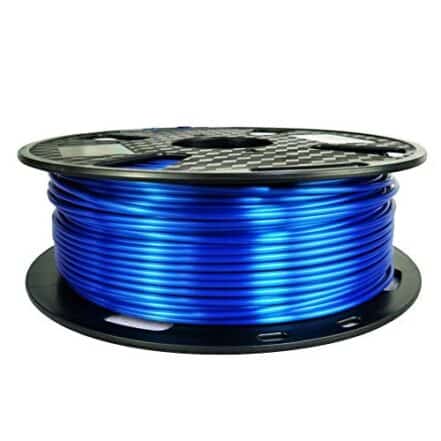 2,85 mm Silk Sapphire Blue 3D Printer PLA Filamento 1KG 1 kg Sedoso Feeling Shine Shiny Dark Deep Blue Material CC3D Azul Brilhante 3 mm - Webiishop