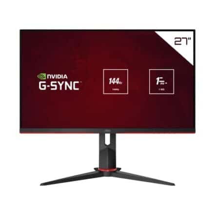 AOC Hero 27" - Monitor Gamer, 144Hz IPS 1ms G-Sync Compatible 27G2, Preto - Webiishop