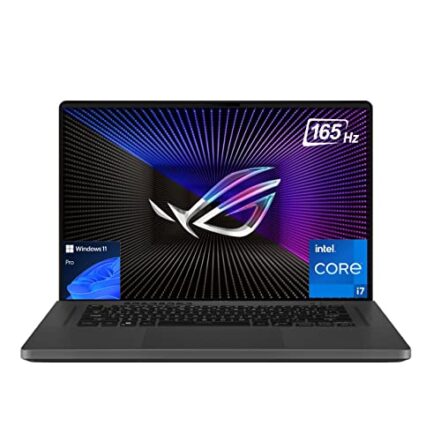 ASUS Laptop para jogos ROG Zephyrus G16, 16" WUXGA 165Hz, Intel 10-Core i7-13620H até 4,9 Ghz, GeForce RTX 4060, 48GB RAM, 2TB PCIe 4.0, RGB, WiFi 6E, TB 4, USB-C, RJ45, HDMI, Win11 Pro - Webiishop