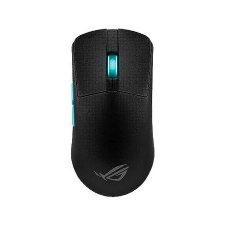 ASUS Mouse para jogos ROG Harpe Ace Aim Lab Edition, 54 g, ultraleve, conectividade (2,4 GHz RF, Bluetooth, com fio), sensor DPI 36K, 5 botões programáveis, ROG SpeedNova, jogos esportivos e FPS, preto - Webiishop