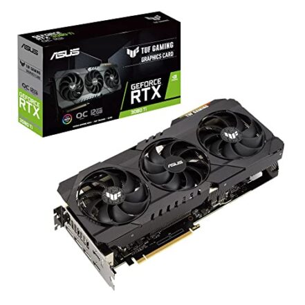ASUS Placa de Vídeo TUF RTX 3080 Ti O12G Gaming LHR, 19 Gbps, 12GB GDDR6X, Ray Tracing, DLSS - 90YV0GU1-M0NM00 - Webiishop