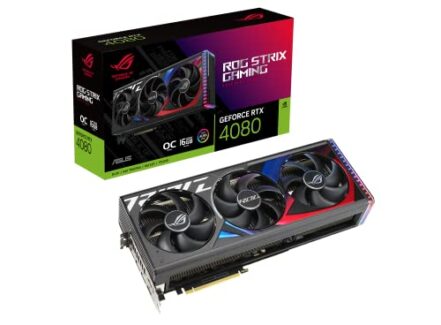 ASUS Placa gráfica ROG Strix GeForce RTX® 4080 OC Edition Gaming (PCIe 4.0, 16GB GDDR6X, HDMI 2.1a, DisplayPort 1.4a) - Webiishop