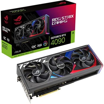 ASUS ROG Strix GeForce RTX® 4090 OC Edition Placa gráfica para jogos (PCIe 4.0, 24GB GDDR6X, HDMI 2.1a, DisplayPort 1.4a) - Webiishop