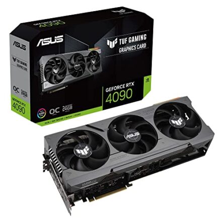 ASUS TUF Gaming GeForce RTX 4090 OC Edition Placa gráfica Gaming (PCIe 4.0, 24 GB GDDR6X, HDMI 2.1a, DisplayPort 1.4a) - Webiishop