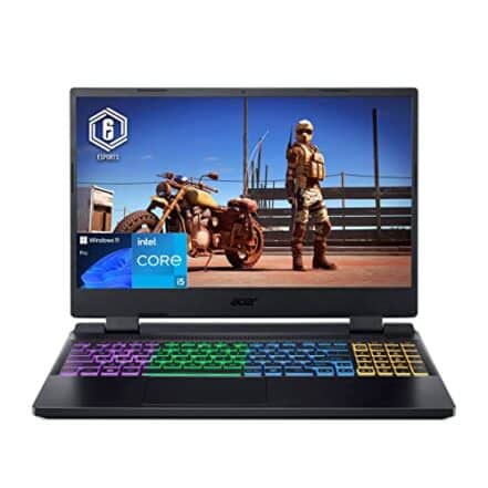 Acer Nitro 5 Gaming Laptop, 15,6" IPS FHD 144Hz, 12ª geração Intel 12-Core i5-12500H até 4,5 Ghz, GeForce RTX 4050, 16GB DDR5, 512GB PCIe SSD + 1TB HDD, Wi-Fi 6, Thunderbolt 4, 4-Zone - Webiishop