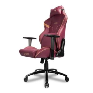Cadeira Gamer Pichau Omega L Vermelho e Dourado PG OMGL GDR01 0