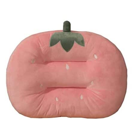 Cadeira de almofada de almofada assento tecido durável tecido confortável e macio alivia pressão se encaixa curvas corporal coxim de espuma durável almofada de cenoura adorável adequado para casa e es - Webiishop