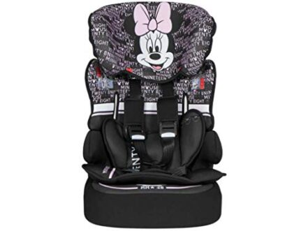 Cadeirinha para Carro Team Tex Disney Kalle Minnie Preto Typo 9 a 36kg - Webiishop