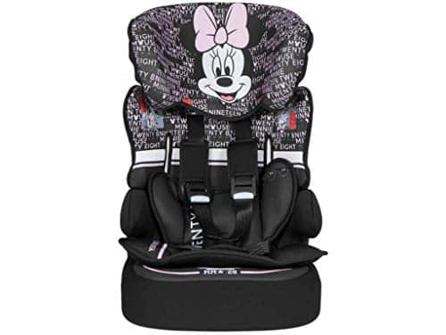 Cadeirinha para Carro Team Tex Disney Kalle Minnie Preto Typo 9 a 36kg - Webiishop