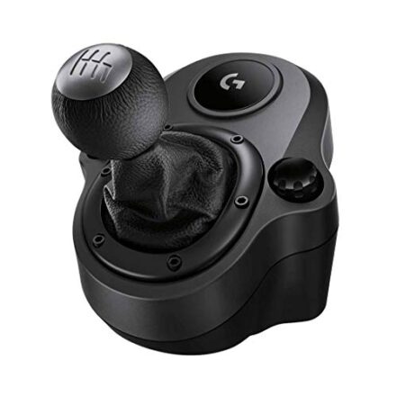 Câmbio Logitech G Driving Force - Compatível com Volantes Logitech G923, G29 e G920 para PS5, PS4, Xbox Series X|S, Xbox One e PC - Webiishop