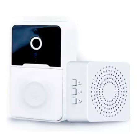 Campainha Interfone Inteligente Camera E Audio Wi-fi Sem Fio Visão noturna. Proteção E Conforto Na Palma da Sua Mão, Tenha Mais Segurança No Seu Lar!! - Webiishop