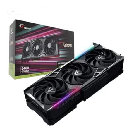 Colorful GeForce RTX 4090 Vulcan OC 24GB 384bit Placa Gráfica GDDR6X Placa de Vídeo para Jogos RTX4090 GPU de Ecrã - Webiishop