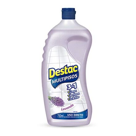 Destac Limpador Multipisos Diluível Com Brilho 750Ml Lavanda E Alfazema - Webiishop
