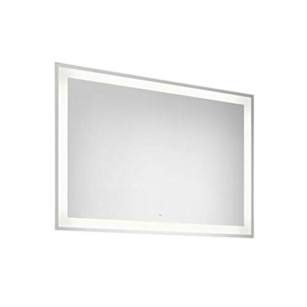 Espelheira Led 100x70cm Iridia Roca Prata - Webiishop