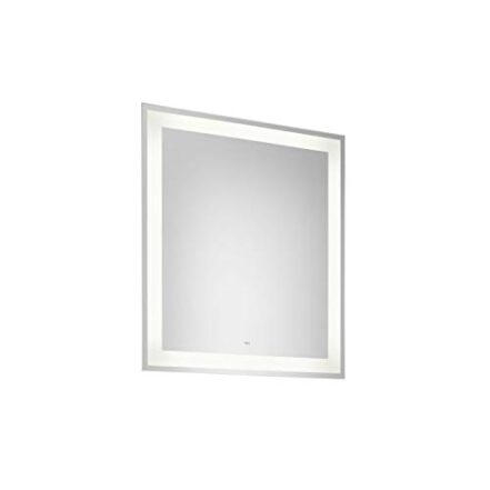Espelheira Led 60x70cm Iridia Roca Prata - Webiishop