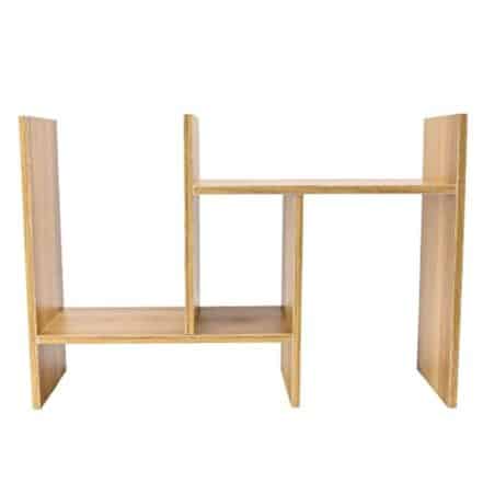 Estante ajustável para escritório, rack de armazenamento, economiza espaço, montagem simples, durável, forte, rack de armazenamento de mesa - Webiishop