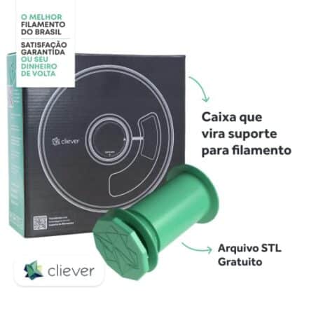 FILAMENTO PLA CLIEVER 3D 1KG - 1,75mm - AMARELO MOSTARDA - Webiishop