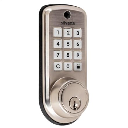 Fechadura Digital Smart Lock Sdd115 Preta - Silvana - Webiishop