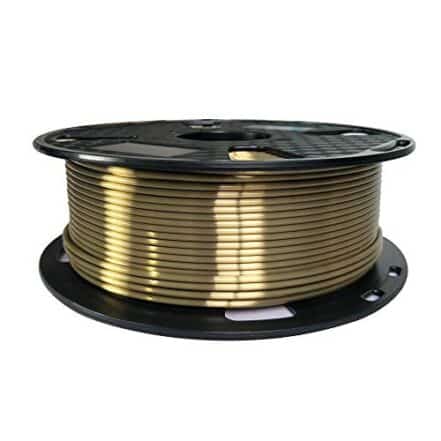Filamento PLA de ouro antigo de seda de 2,85 mm, filamento de impressora 3D de 3 mm, 1 kg, material de impressão de 1 kg, filamento de ouro sedoso, bronze metálico, filamentos PLA, materiais de seda brilhante PLA - Webiishop