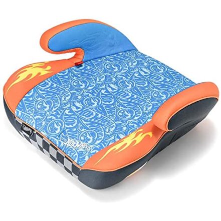 Fisher-Price Assento Para Auto Booster Hot Wheels Fashion 22-36Kg Vermelho Azul E Preto Multikids Baby - Bb629 - Webiishop