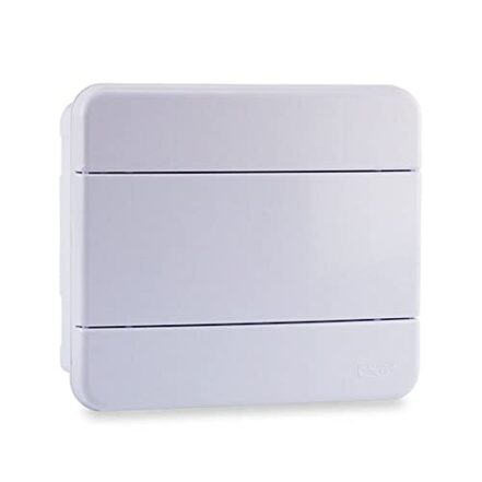 Force Line QUADRO DISTRIBUICAO 8 DISJUNTORES DIN BR-SOBREPOR, Branco - Webiishop